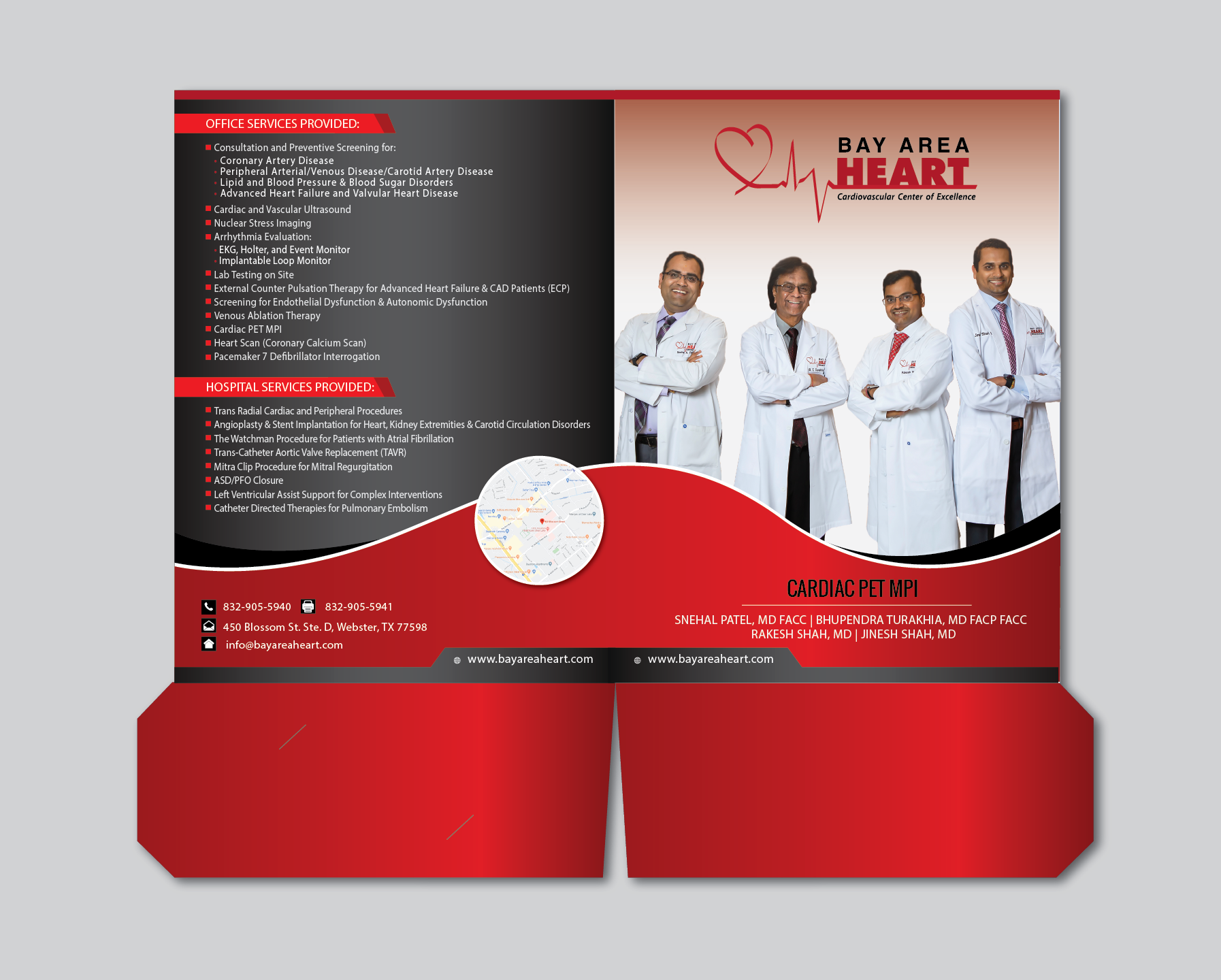 Diseño de Brochure por alex989 para Bay Area Heart | Diseño #24266390