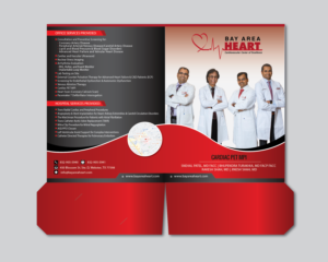 Brochure Design by alex989 for Bay Area Heart | Design: #24266390