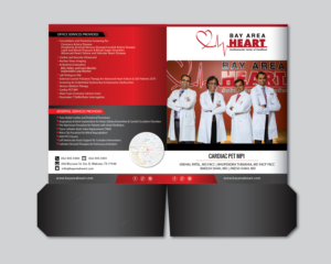 Brochure Design by alex989 for Bay Area Heart | Design: #24266608