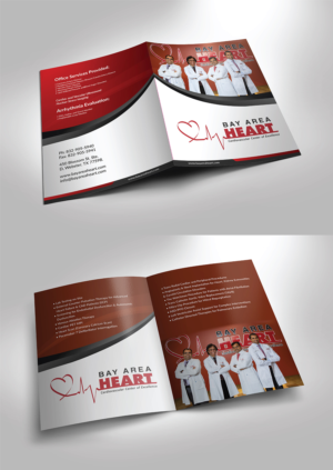 Brochure Design by Deziners Zone for Bay Area Heart | Design: #24271885