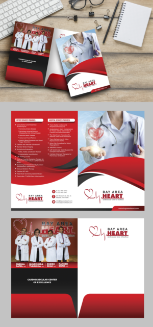 Brochure Design by rkailas for Bay Area Heart | Design: #24280247