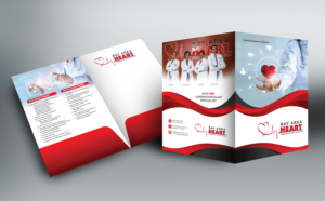 Bay Area Heart Marketing Folder | Design de Brochure par rkailas
