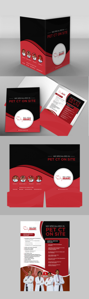 Bay Area Heart Marketing Folder | Design de Brochure par Deepak_9_Malhotra