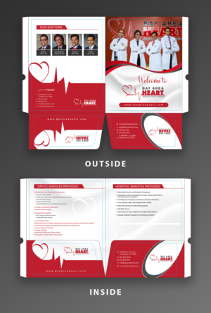 Design de Brochure par ecorokerz pour Bay Area Heart | Design #24270307