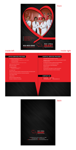 Bay Area Heart Marketing Folder | Design de Brochure par Emmanuel Creations