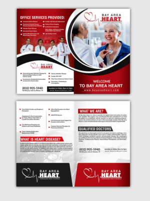 Brochure Design by n214008 for Bay Area Heart | Design: #24272784
