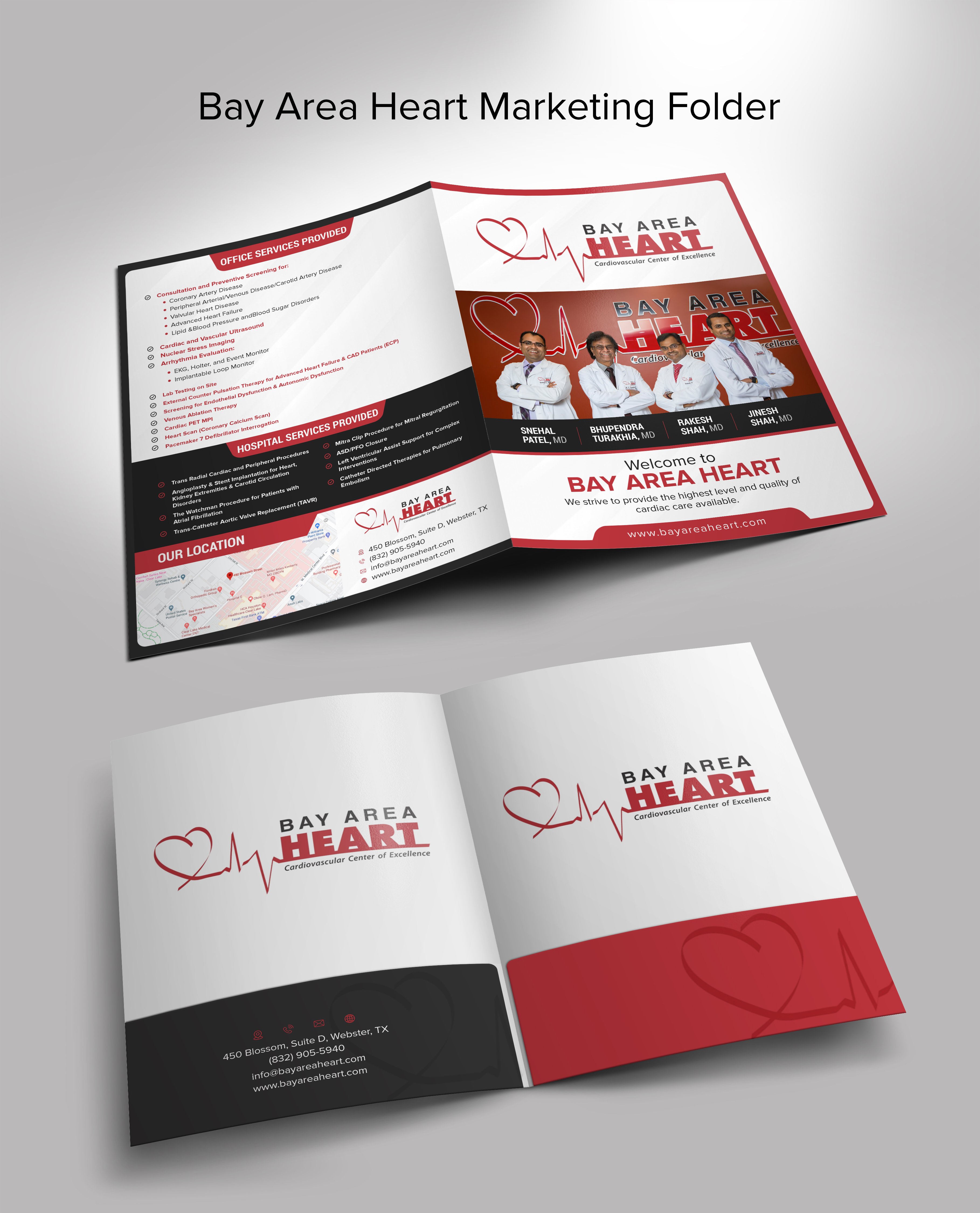 Brochure Design by ARTOGRAPHY for Bay Area Heart | Design #24271918