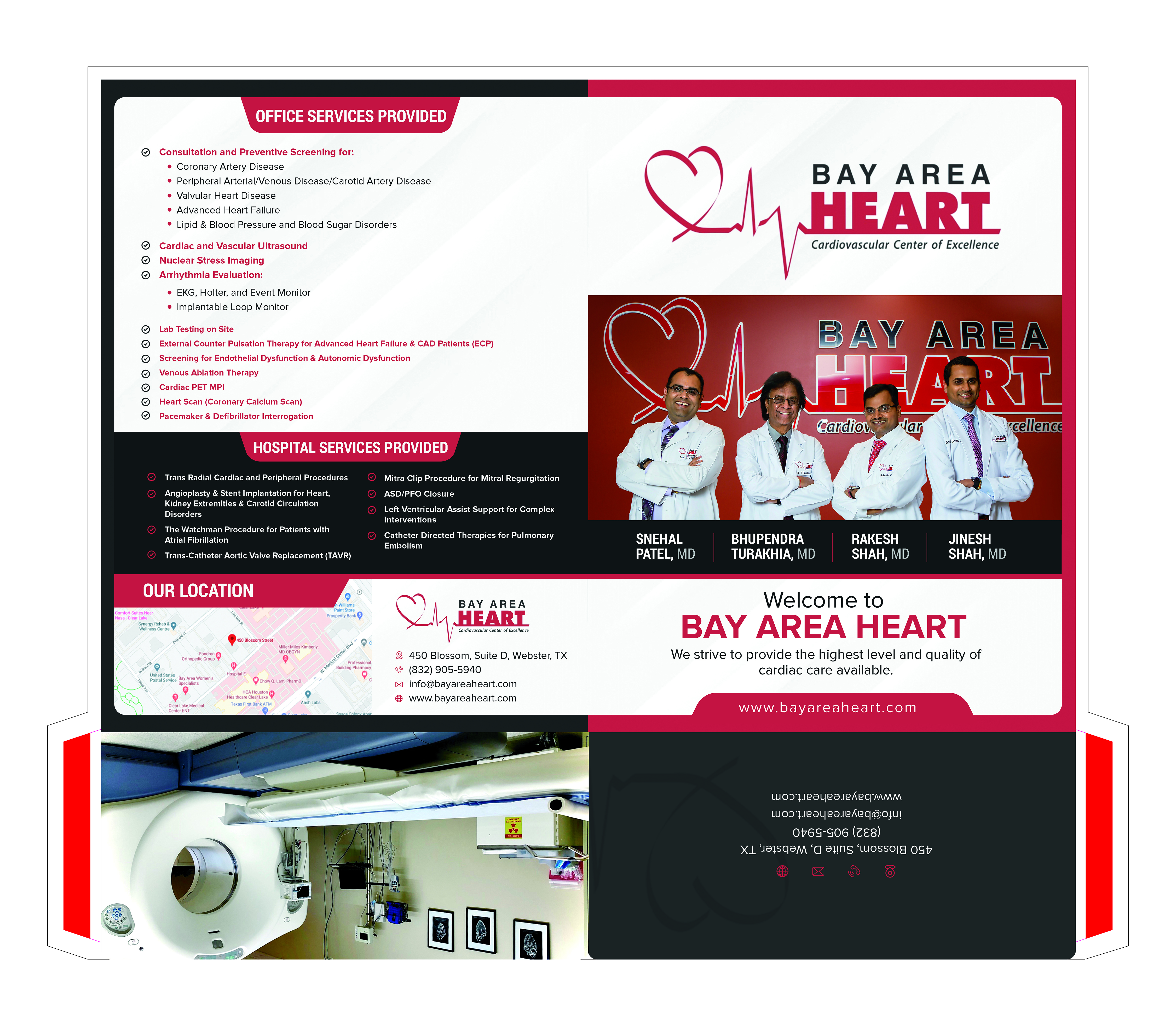 Brochure Design by ARTOGRAPHY for Bay Area Heart | Design #24384975