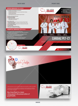 Bay Area Heart Marketing Folder | Design de Brochure par DA.