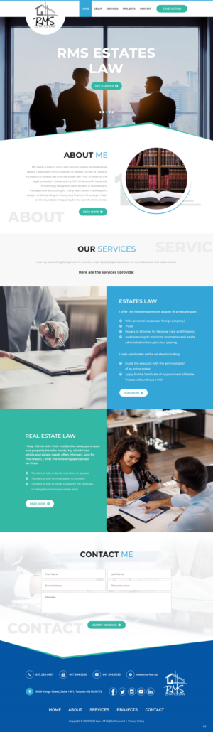 Web Design by pb for this project | Design #24274763