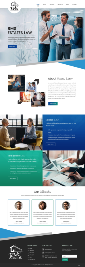 Web Design par pb pour ce projet | Design : #24274764