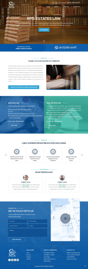 Web Design par pb pour ce projet | Design : #24274774