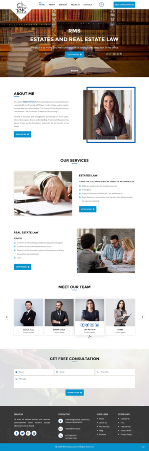 Web Design par pb pour ce projet | Design : #24274785