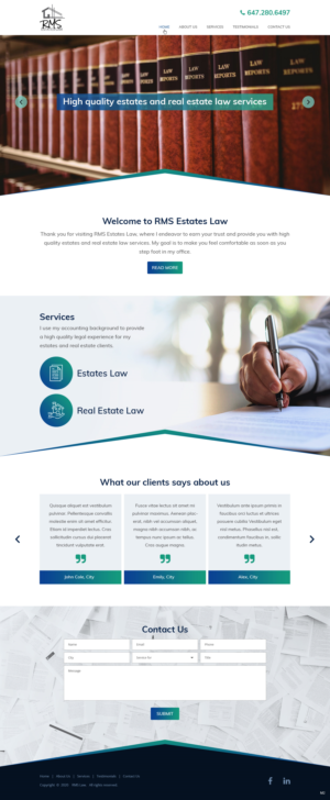 Web Design par pb pour ce projet | Design : #24274786