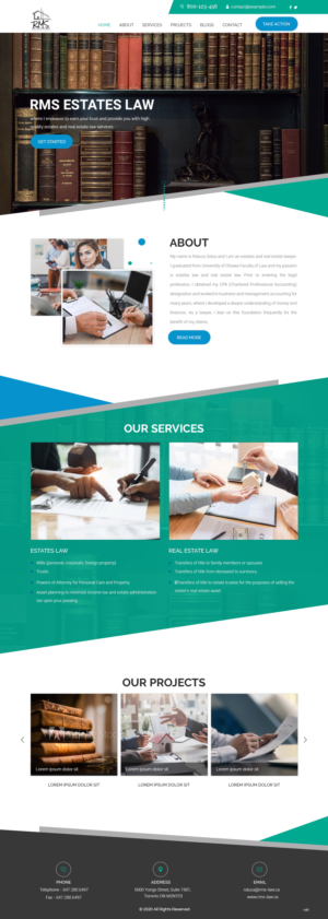 Web Design par pb pour ce projet | Design : #24274787