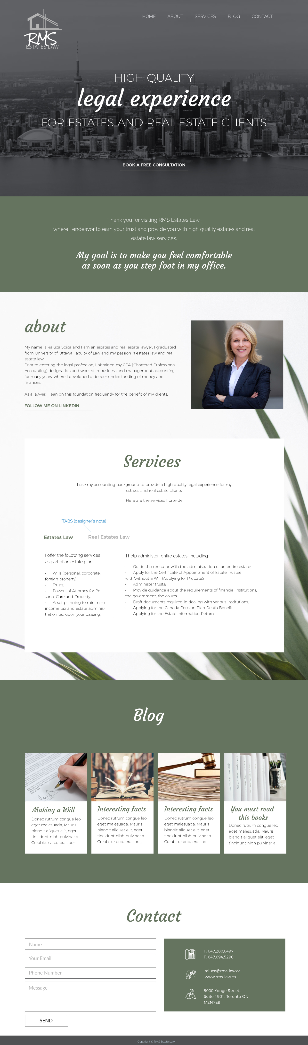 Web Design by coo.lt for this project | Design #24272554