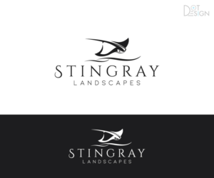 Stingray Landscapes | Logo Design by Dot Design 3