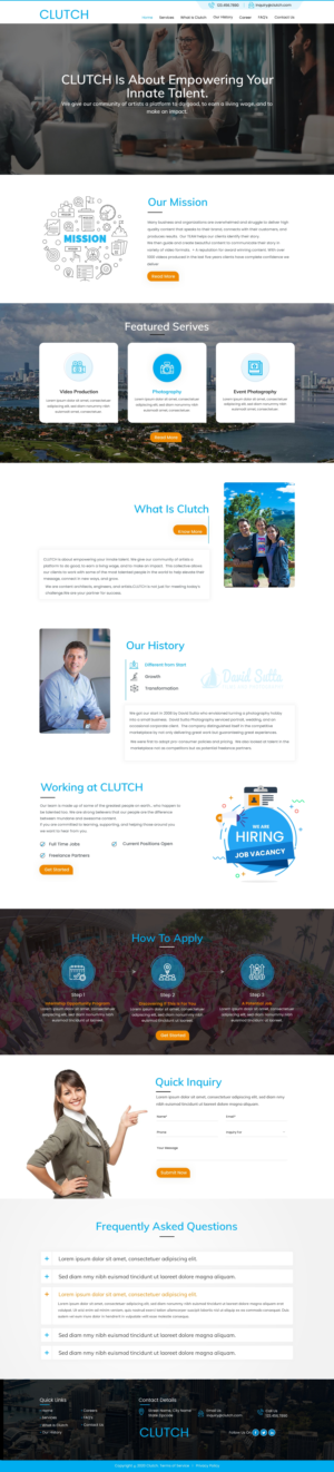 Wordpress Design by harmi_199 for this project | Design: #24303459