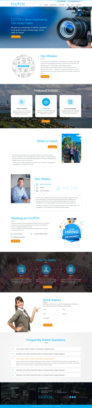 Wordpress Design by harmi_199 for this project | Design: #24303677