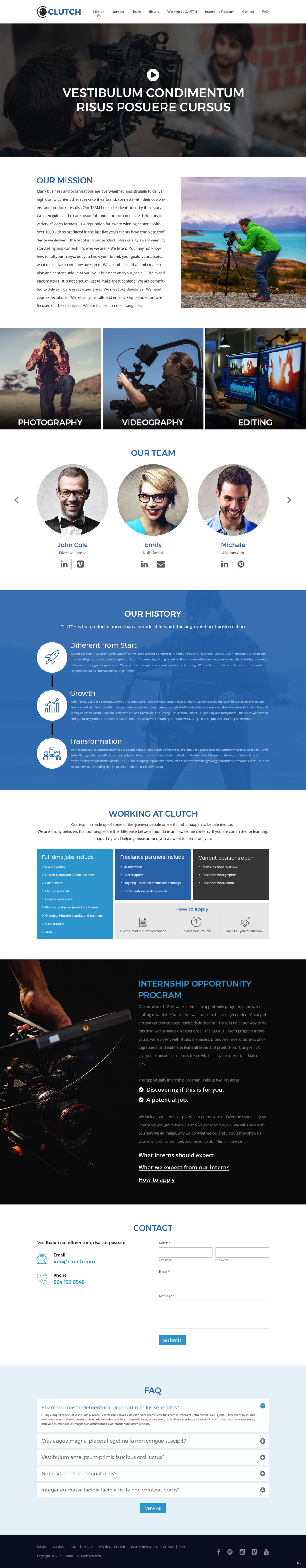 Wordpress Design by pb for this project | Design #24284875