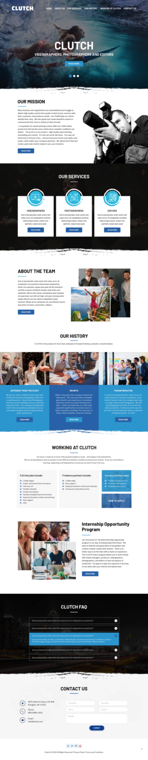 Wordpress Design by pb for this project | Design #24284876