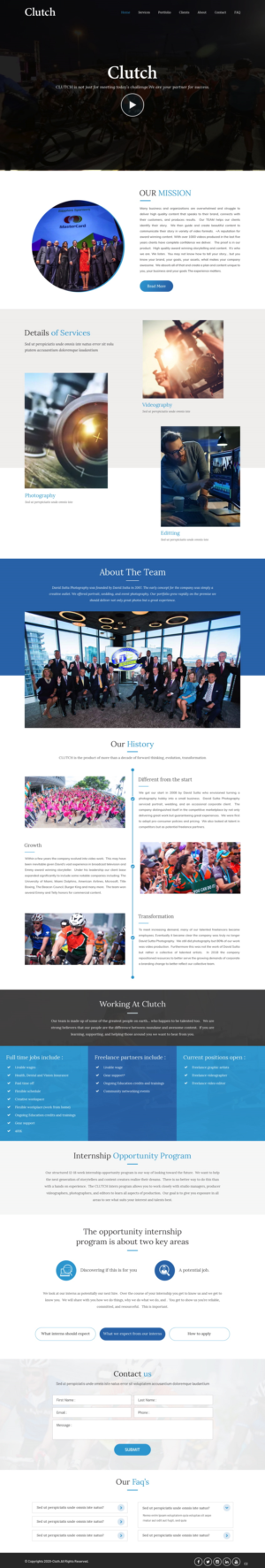 Wordpress Design by pb for this project | Design: #24284877