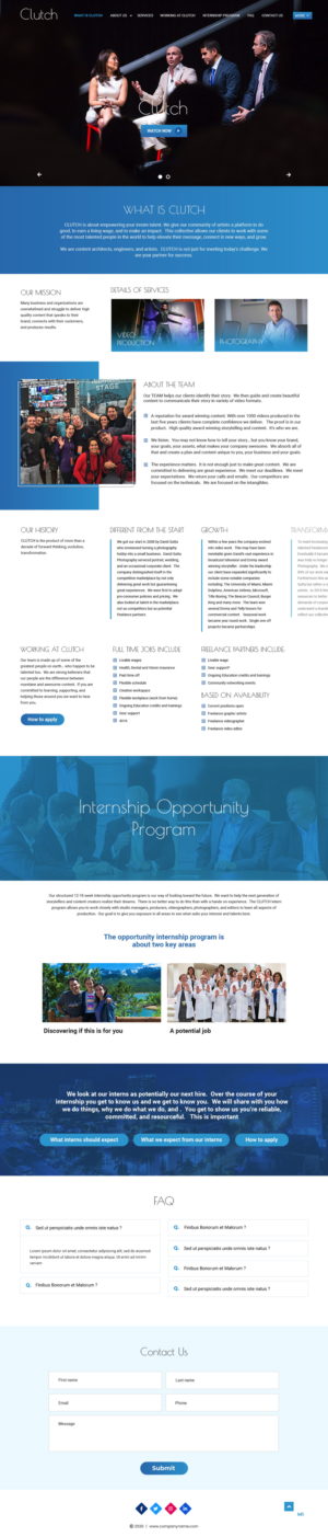 Wordpress Design by pb for this project | Design: #24284878