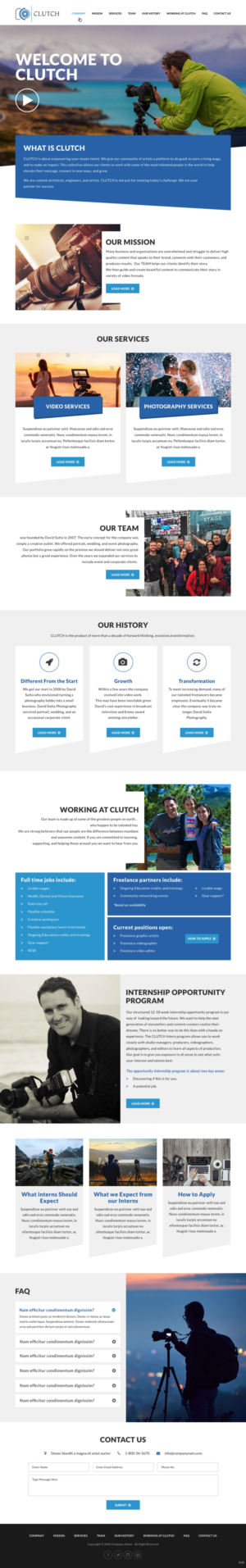 Wordpress Design by pb for this project | Design: #24284899
