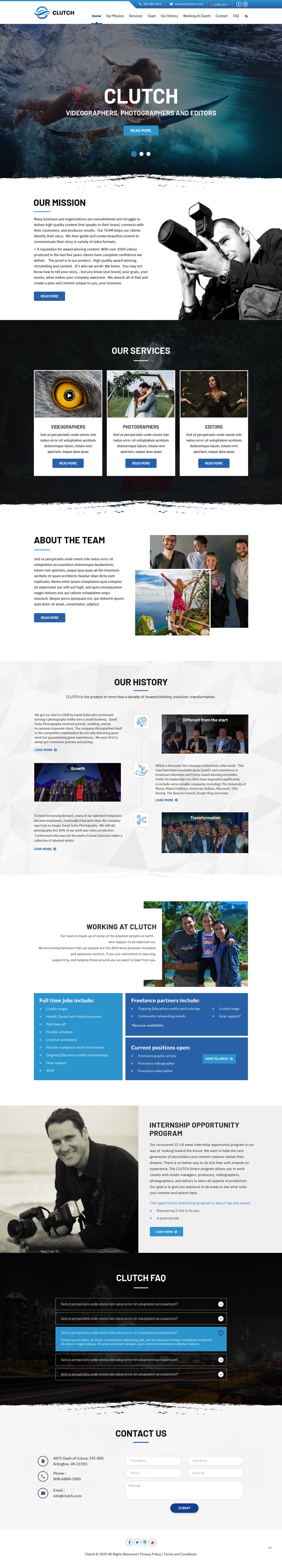 Wordpress Design by pb for this project | Design #24300687