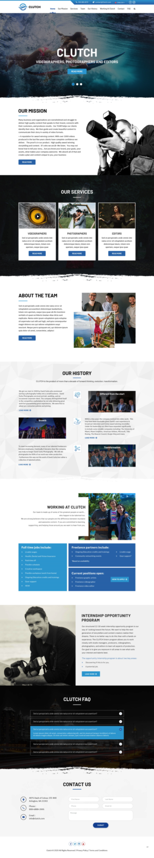 Wordpress Design by pb for this project | Design: #24300687