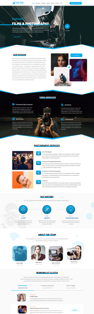 CLUTCH is looking for a design partner | WordPress-Design von WebPixel
