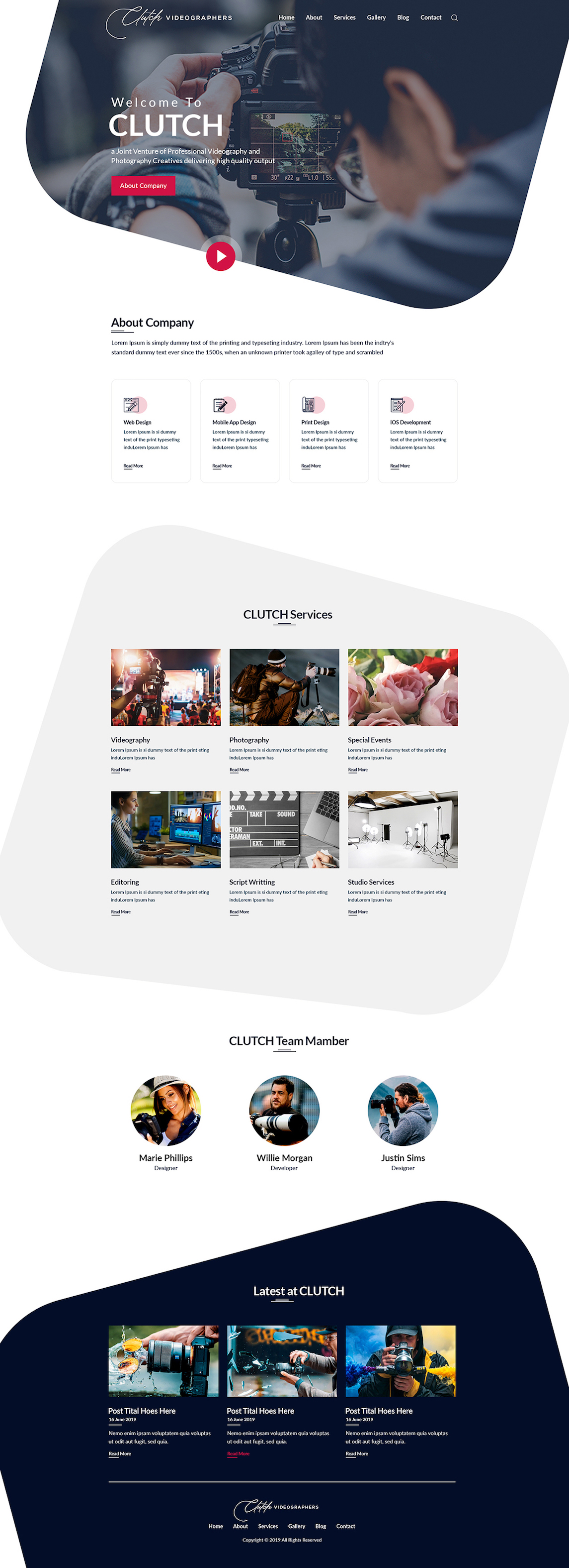 Wordpress Design by SelfMade Graphics for this project | Design #24356505