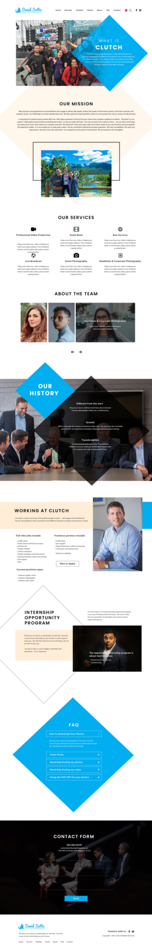 CLUTCH is looking for a design partner | WordPress-Design von ag622988