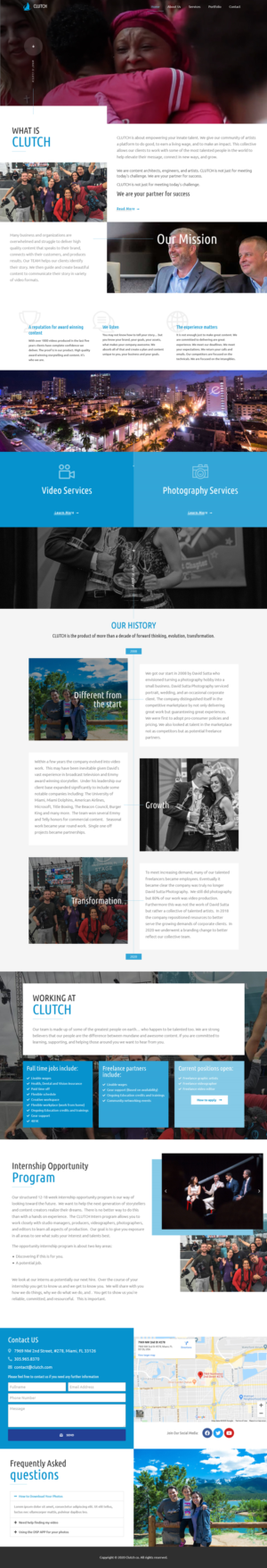 Wordpress Design by WP Cube for this project | Design #24277897