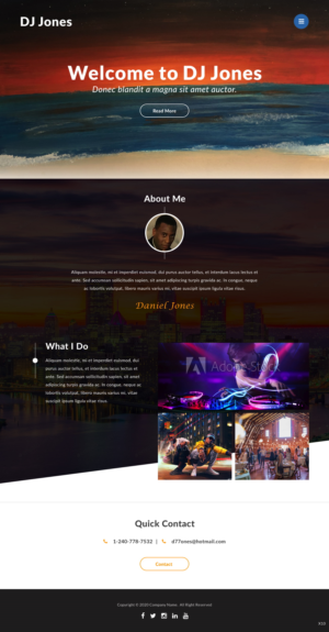 Web Design by pb for this project | Design: #24274742