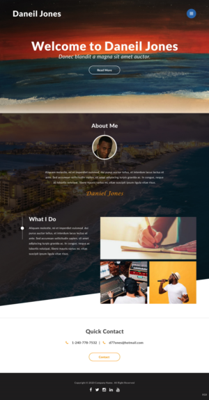 Web Design by pb for this project | Design: #24284894