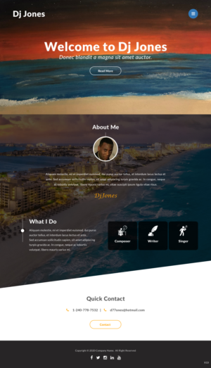 Web Design by pb for this project | Design: #24296432