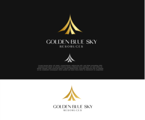 Golden Blue Sky Resoruces  | Logo Design by Ng V Duc