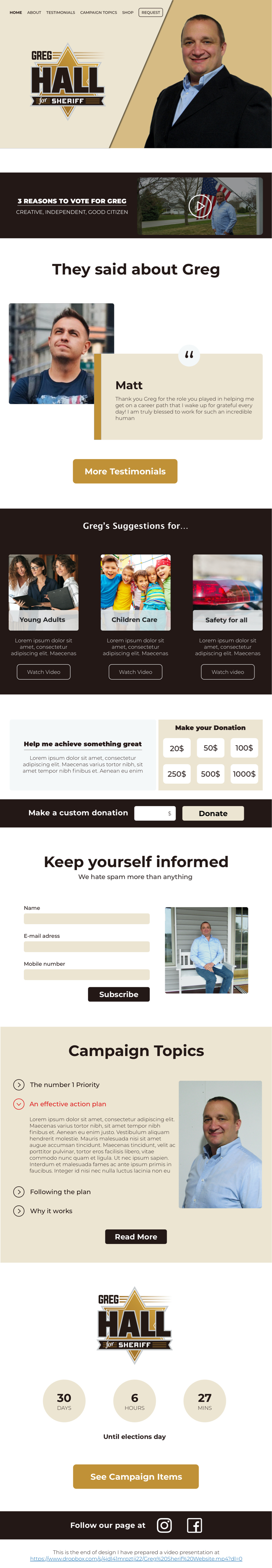 Wordpress Design by Solakidis Panos for this project | Design #24275619