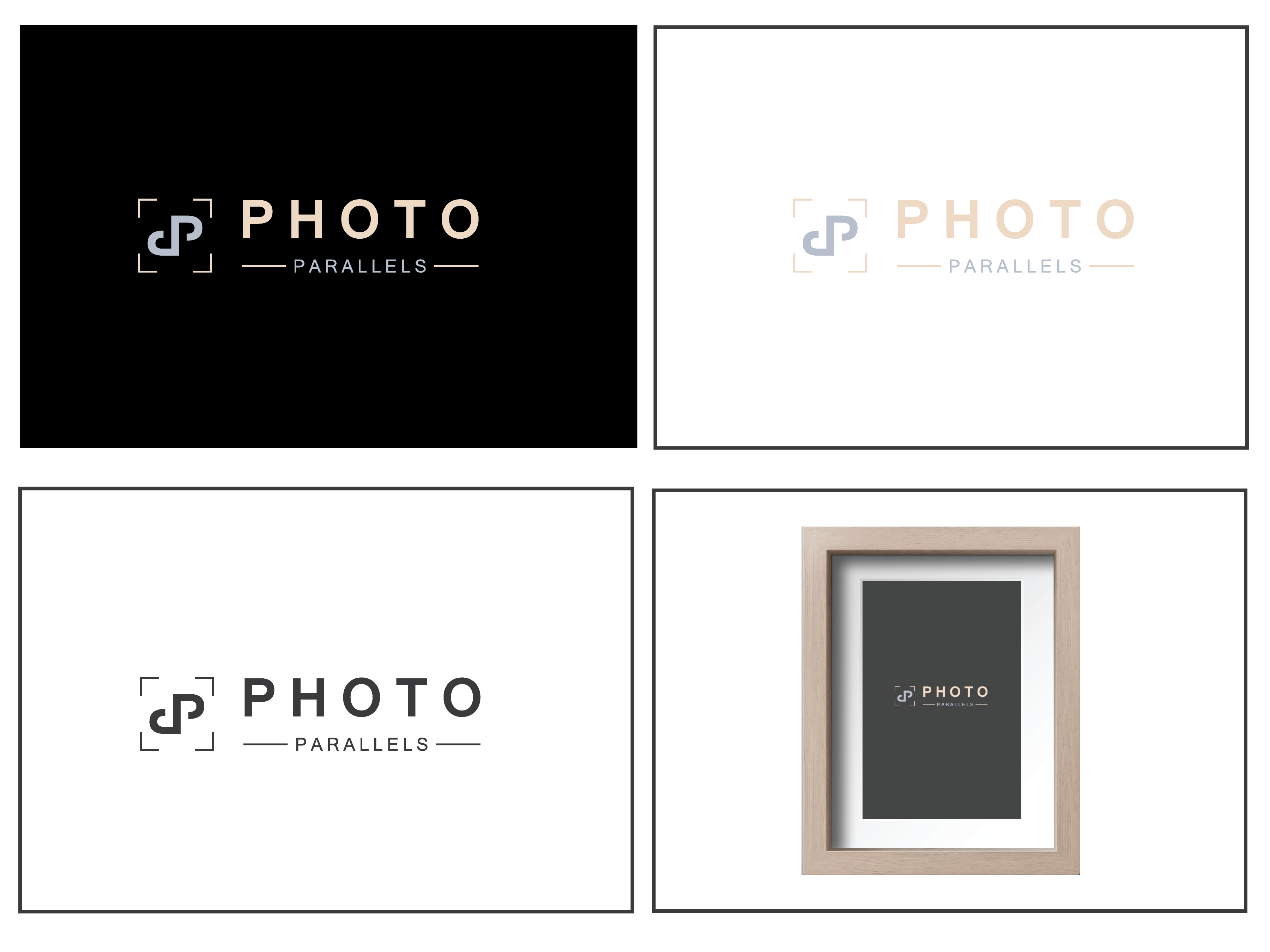 Logo Design by KREATIVE S - LOGO DESIGN for PHOTOPARALLELS | Design #24278682