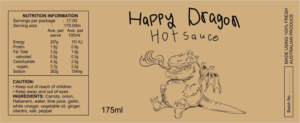 Label Design by NJB for Happy Dragon | Design #24333969