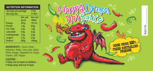 Label Design by nagamin for Happy Dragon | Design: #24331295
