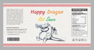 Label Design by Savitra for Happy Dragon | Design: #24270263