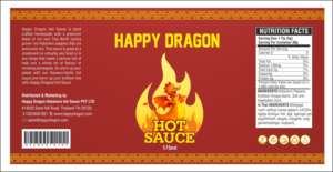 Label Design by Savitra for Happy Dragon | Design: #24270278