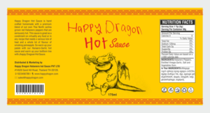 Label Design by Savitra for Happy Dragon | Design: #24307207