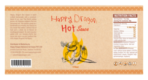 Label Design by Savitra for Happy Dragon | Design: #24326978