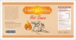 Label Design by Savitra for Happy Dragon | Design: #24327030