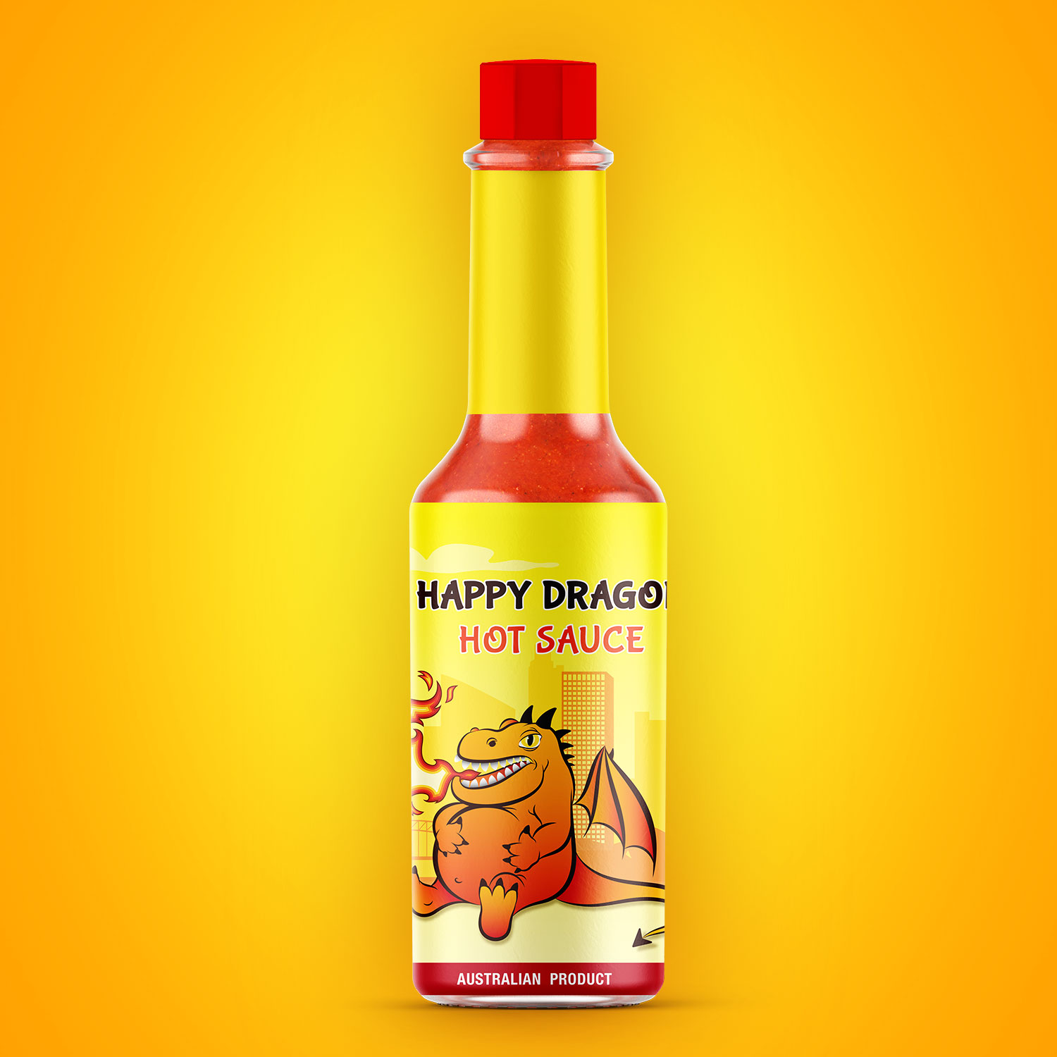 Label Design by CS_Creatives for Happy Dragon | Design #24321903