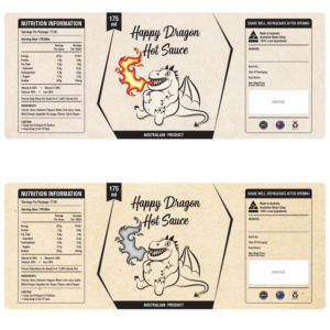 Label Design by CS_Creatives for Happy Dragon | Design: #24329695