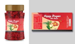 Design Étiquette par Deziners Zone pour Happy Dragon | Design : #24282491